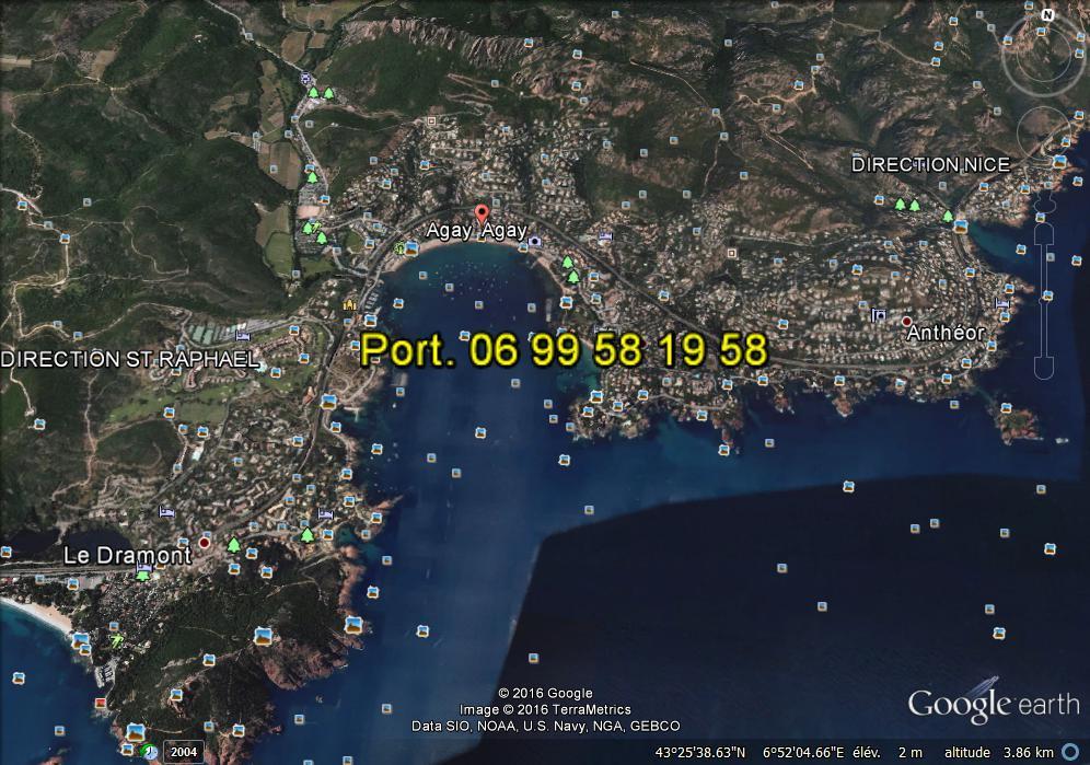 Bastidon Vue Mer Antheor-Cap-Roux Buitenkant foto